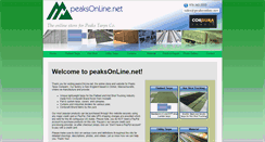 Desktop Screenshot of peaksonline.net